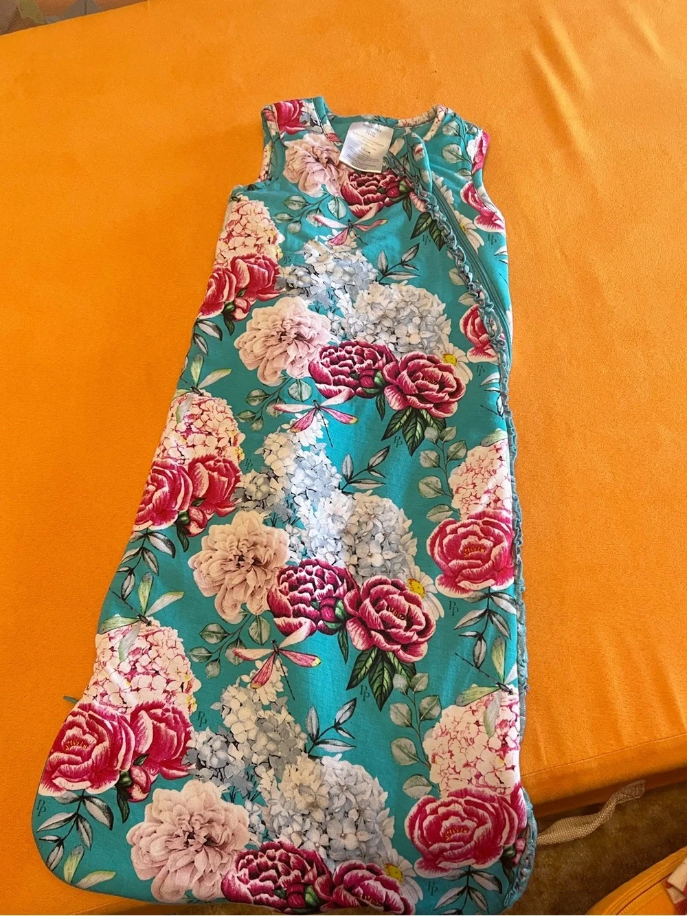 Posh Peanut 2.5 TOG Sleepsack Teal Floral
